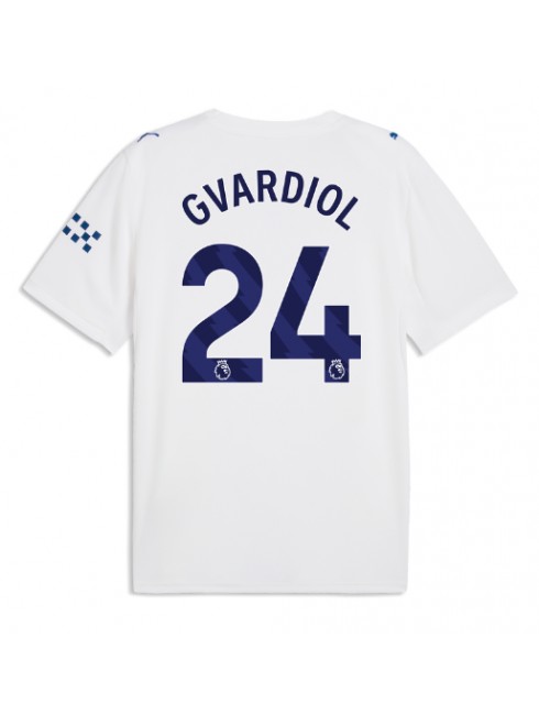 Manchester City Josko Gvardiol #24 Replika Tredje Kläder 2026-27 Kortärmad Manchester City Josko Gvardiol #24 Replika Tredje Kläder 2026-27 Kortärmad